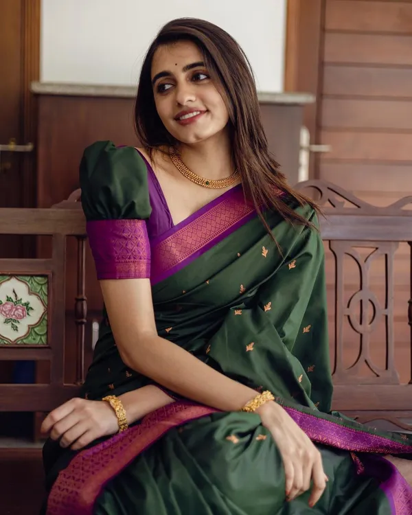 GREEN_KANJIVARAM_SILK_SAREE